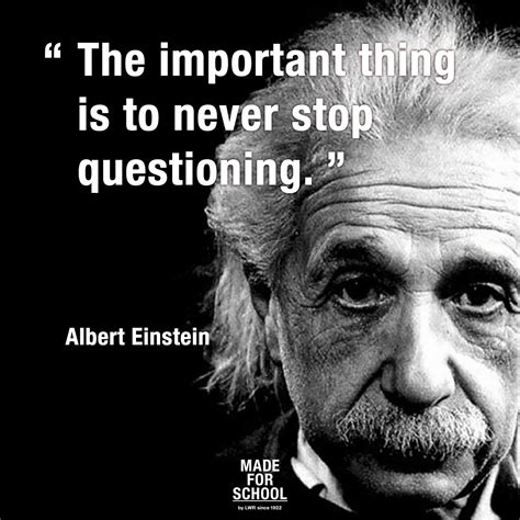 What was Einstein's scientific quote?