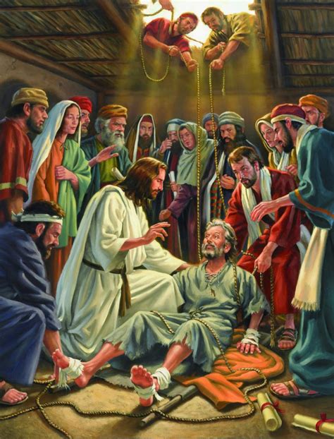 What was Jesus first healing?