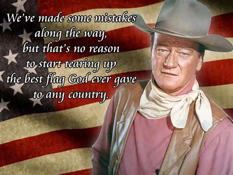 What was John Wayne's famous line?