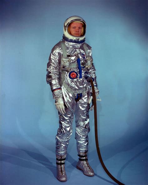 What was NASA's first space suit?