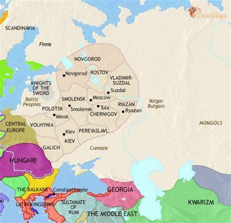 What was Russia called in 1000 AD?