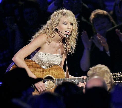 What was Taylor Swift's first song?