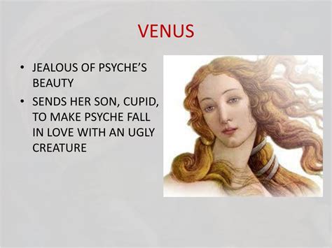 What was Venus jealous of?