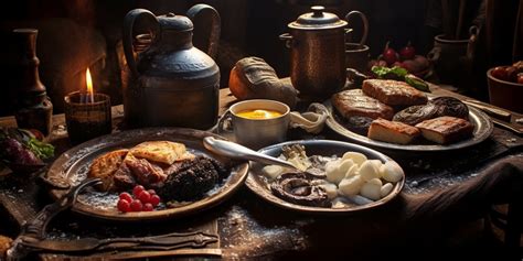 What was a medieval breakfast?