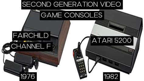 What was a second generation video game?