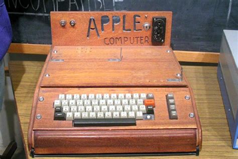 What was apple's first product?