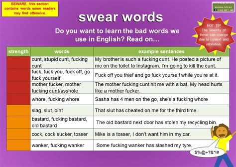 What was the 1st swear word?
