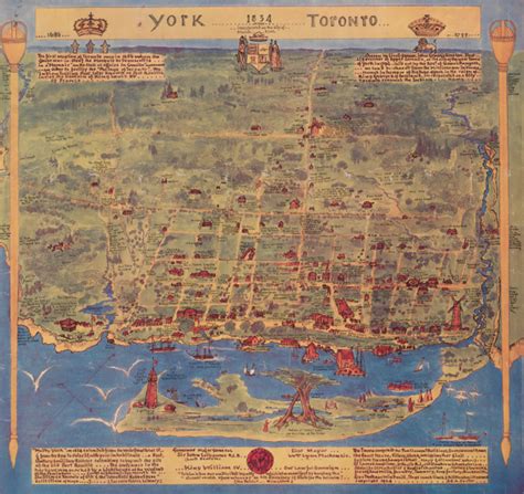 What was the City of Toronto in 1834?