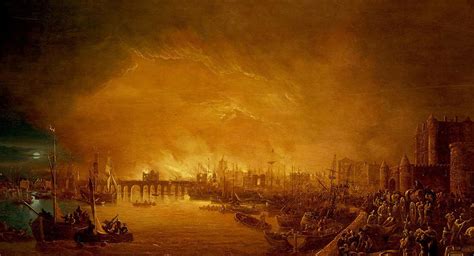 What was the London fire called?