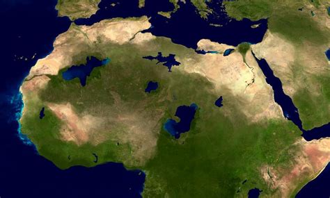 What was the Sahara like 5000 to 11000 years ago?