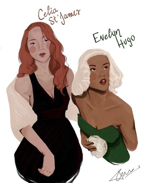 What was the age gap between Evelyn and Celia?