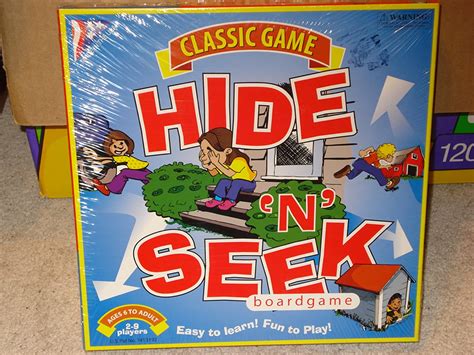 What was the first hide-and-seek game?