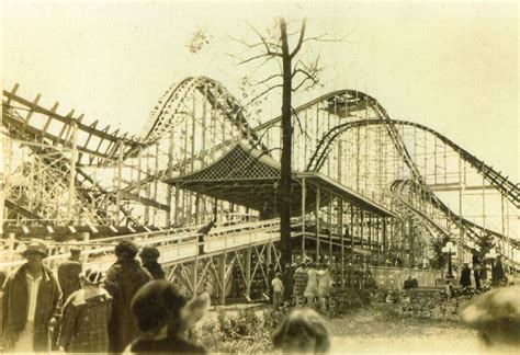 What was the golden age of roller coasters?