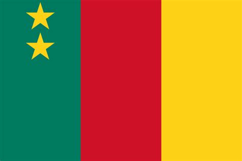 What was the old flag of Cameroon?