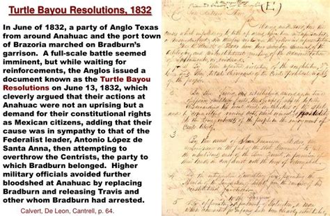 What was the resolution of 1832?