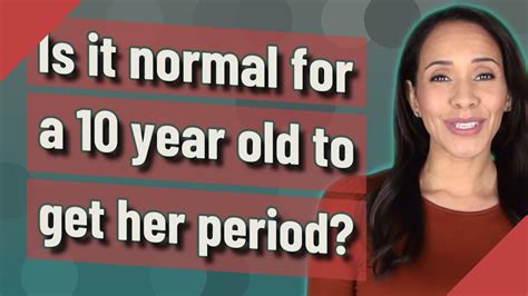What was the youngest age someone got their period?