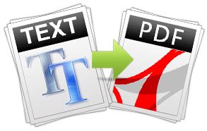 What website converts text to PDF?