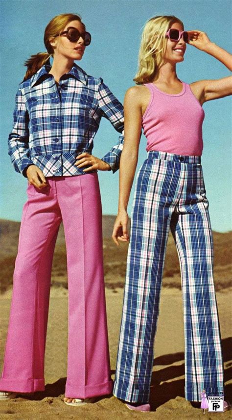 What were 4 fashion styles of the 1970s?