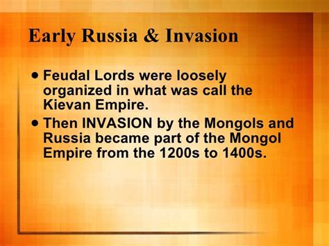 What were lords called in Russia?