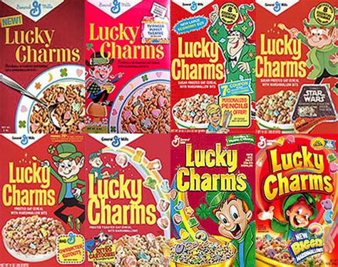 What were the 4 original Lucky Charms?