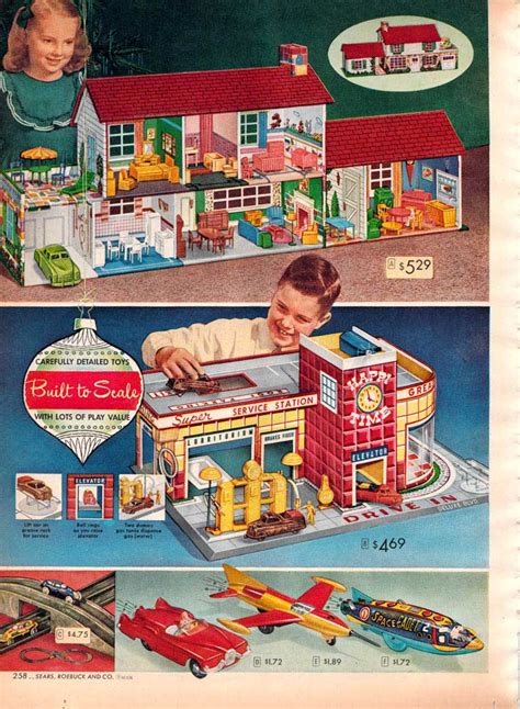 What were the most popular toys in 1950?
