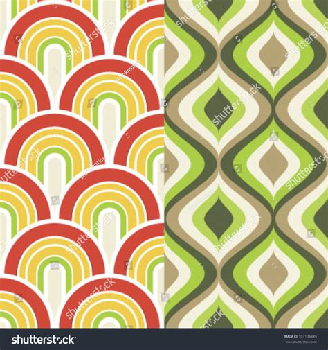What were the popular patterns in the 1960s?