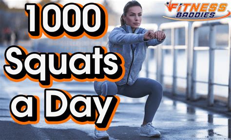 What will 1000 squats a day do?