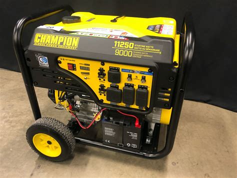 What will a 9000 watt generator run?