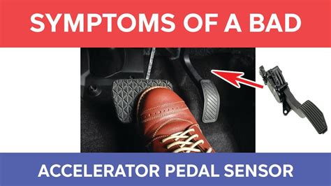 What will a bad accelerator pedal sensor do?