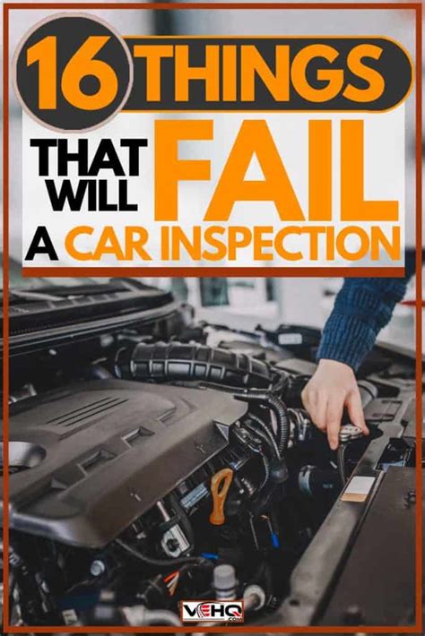 What will fail a Texas inspection?