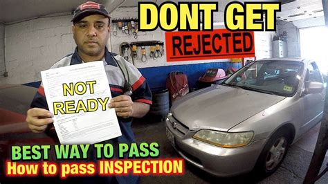 What will fail a car inspection in Texas?