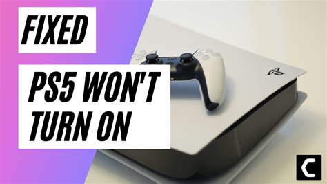 What will make a PS5 not turn on?