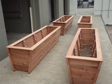 What wood should I use for outdoor planter box?