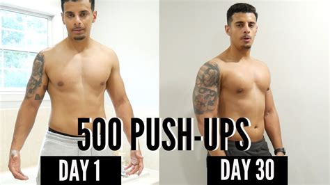 What would 500 push ups a day do?