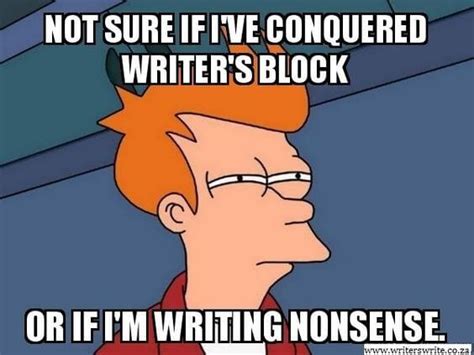 What writers block feels like?