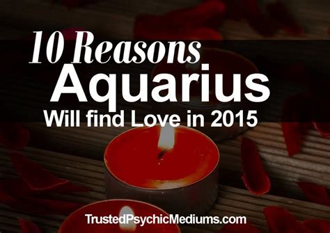 What year will Aquarius find love?