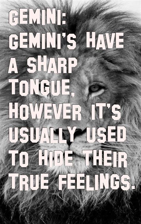 What zodiac has a sharp tongue?