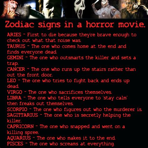 What zodiac signs like movies?