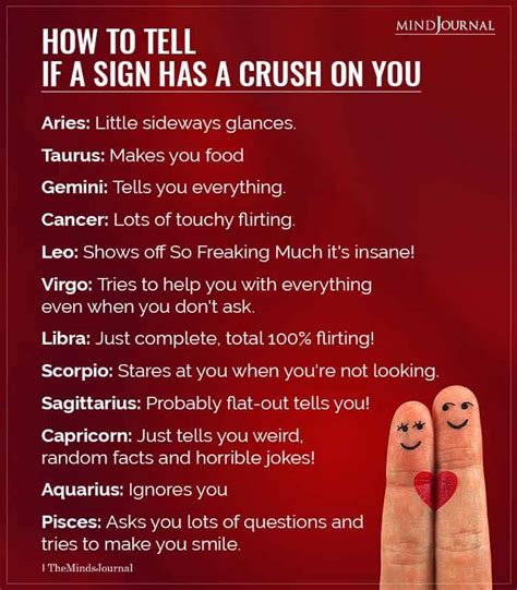 What zodiac signs stare at their crush?