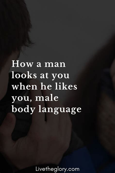 When a man looks at you with desire?