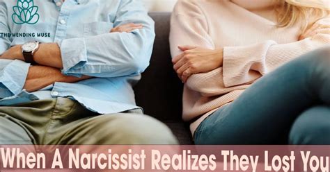 When a narcissist realizes they lost you?