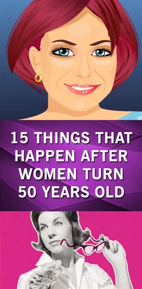 When a woman turns 50?