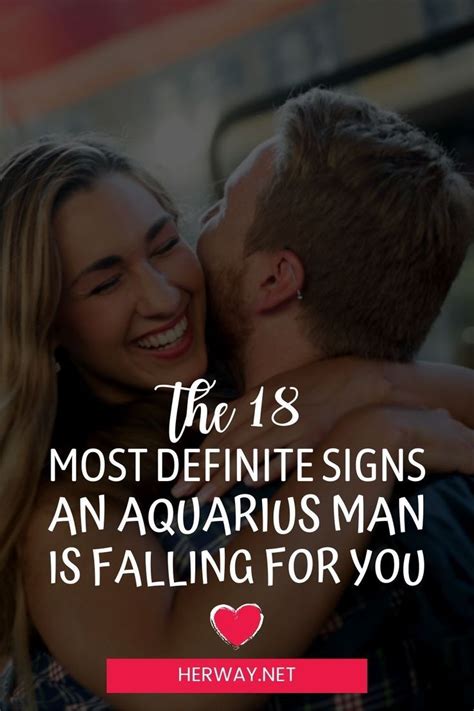 When an Aquarius man is falling for you?