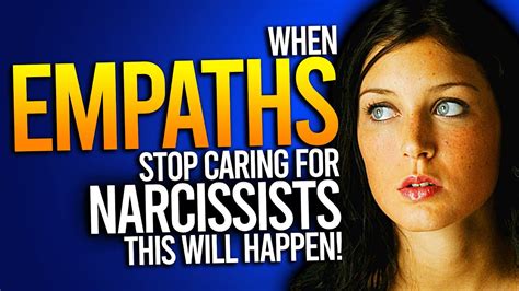 When an empath stops caring?
