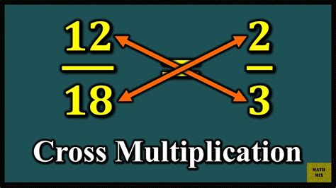 When can I not cross multiply?