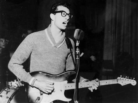 When did Buddy Holly stop singing?