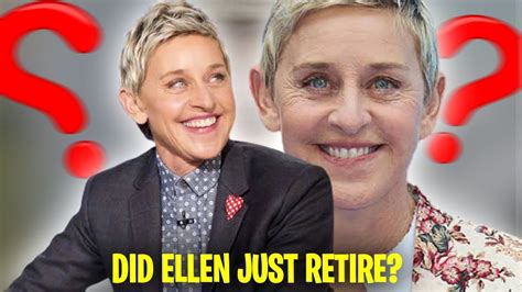 When did Ellen DeGeneres retire?