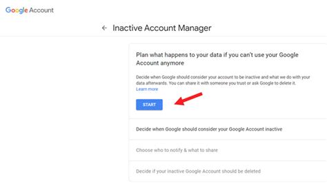 When did Google delete inactive accounts?