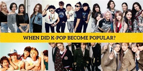 When did K-pop become popular globally?