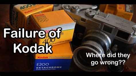 When did Kodak fail?